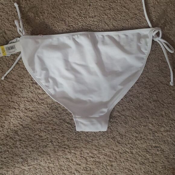 White String Tie Bikini Bottoms - Picture 5 of 5